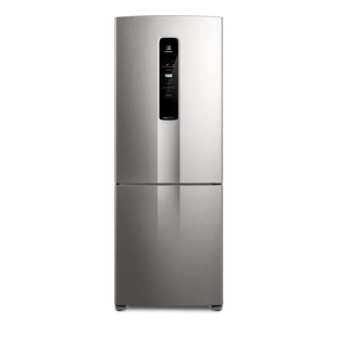 Geladeira Inverse Inverter 490L Inox Look Autosense Electrolux IB7S 220V