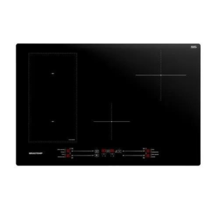 Cooktop 4 Bocas de Indução Brastemp com Flexizone Preto 